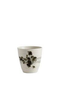 Verre Sumi Brush en porcelaine - Gris