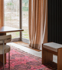 Rideau San Moritz en laine - Beige