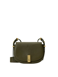 Mini-sac Saddle Polo ID en cuir - Hunting Olive