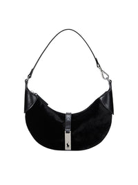 Sac porté épaule à rabat - Noir
