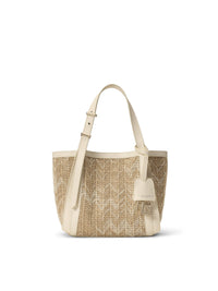 5pcs / NEW // LIGHT SAND/LUX CREAM TOTE SMALL SM 888 TOTE