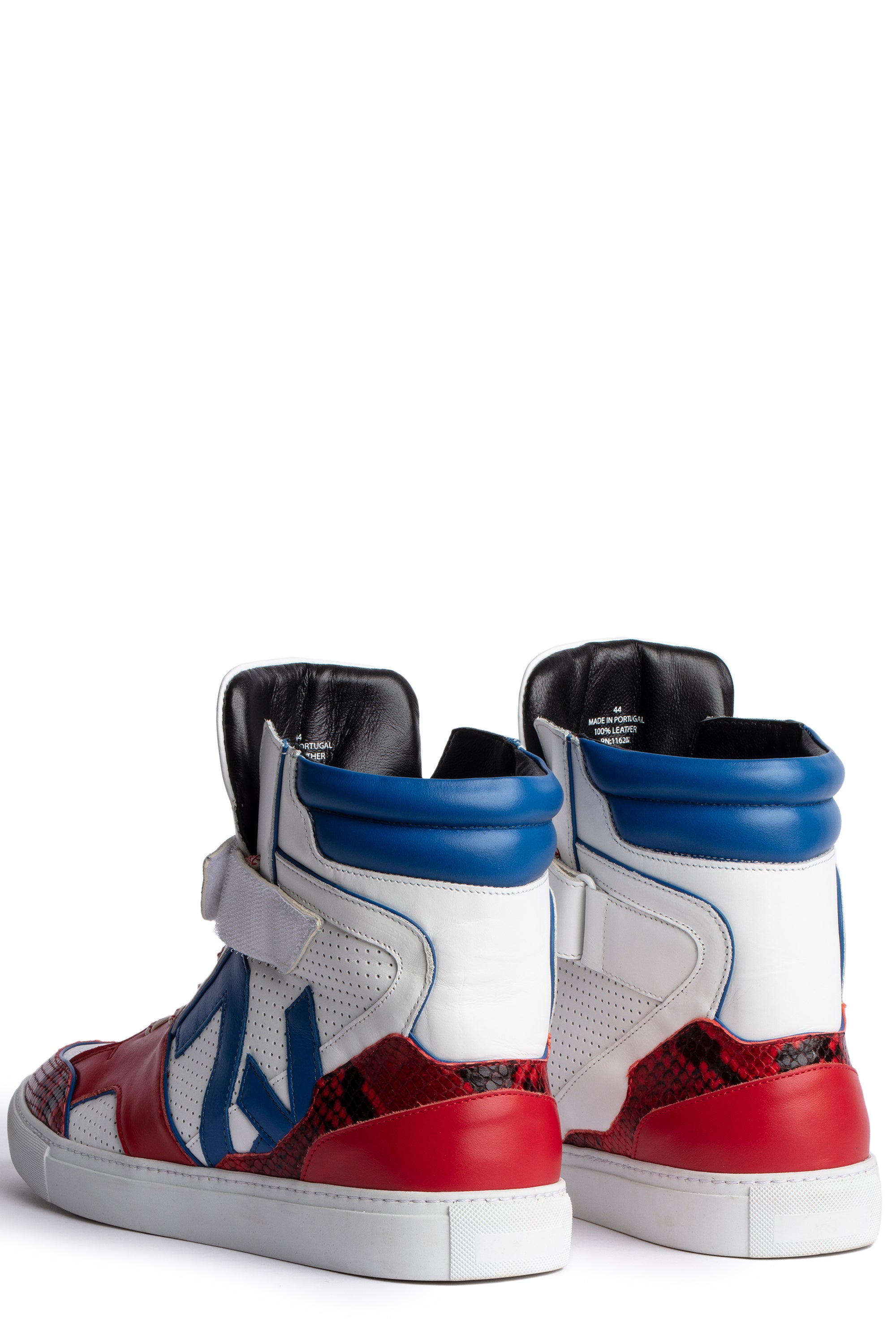 Sneakers montantes à logo " ZV" 1747 High Flash en cuir - Sea