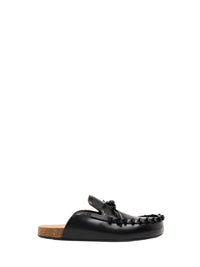 Mules à talons 50 en cuir - Black