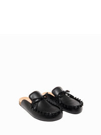 Mules à talons 50 en cuir - Black