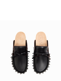 Mules à talons 50 en cuir - Black