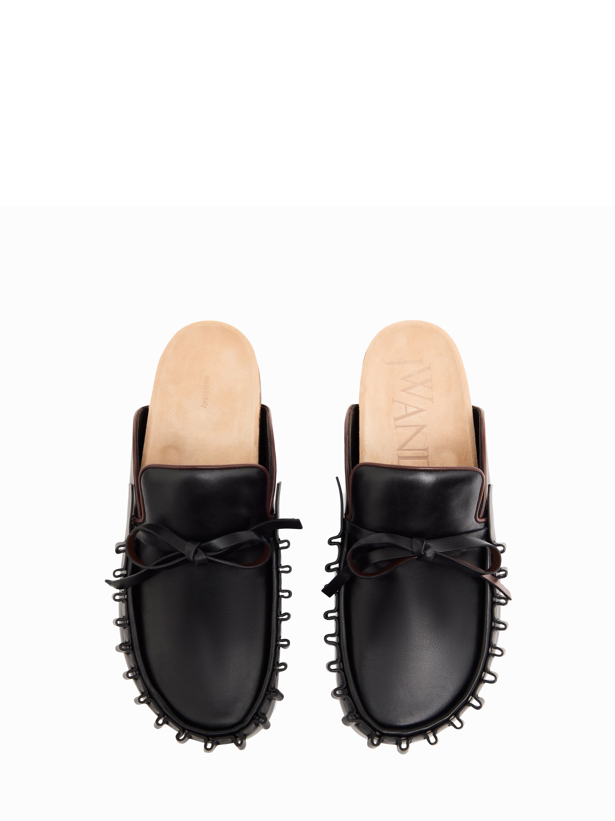 Mules à talons 50 en cuir - Black