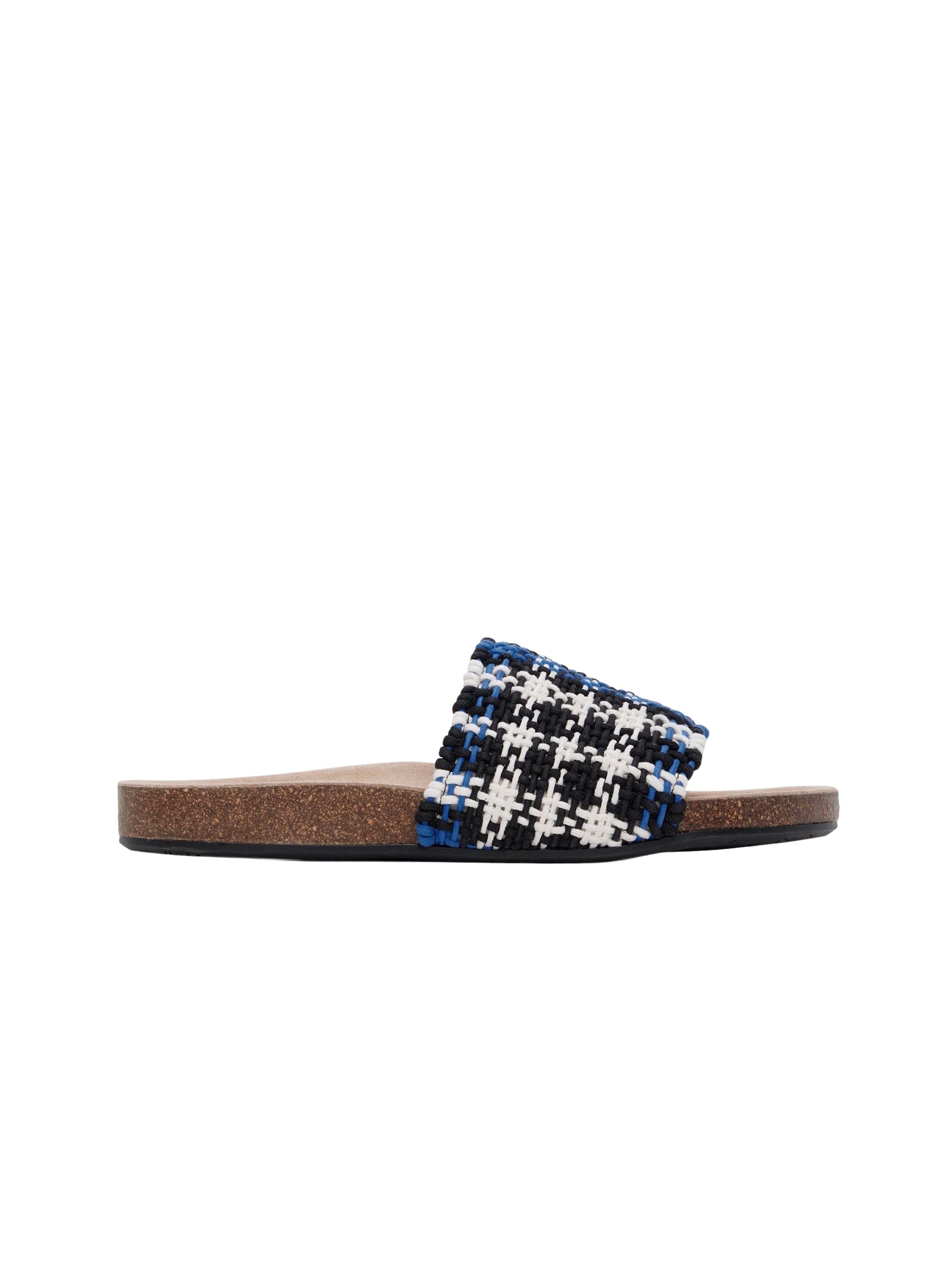 Tongs À Carreaux M - Blue/White