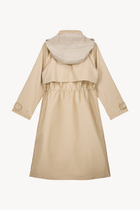 Manteau trench long - Beige Moyen