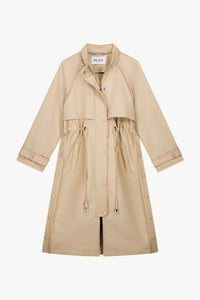 Manteau trench long - Beige Moyen