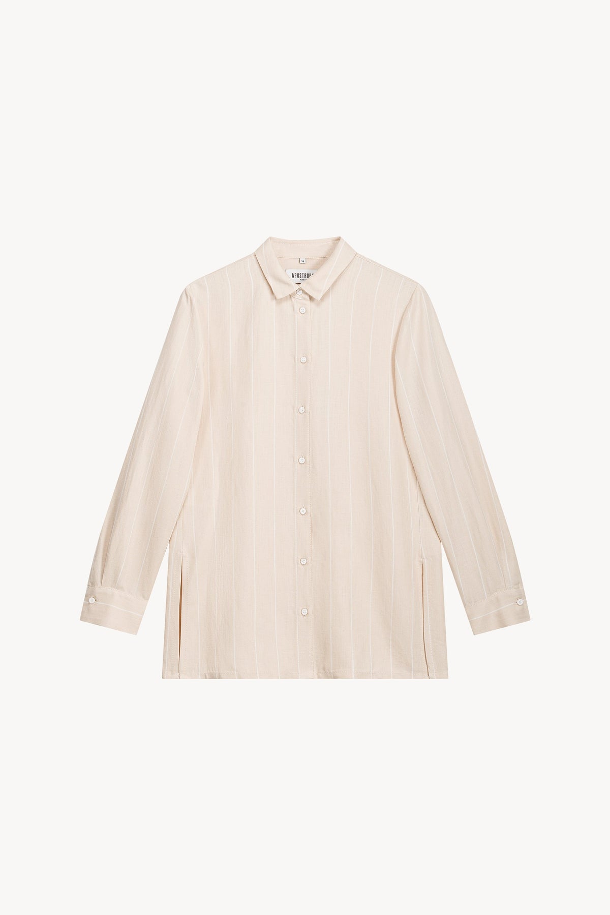 Chemise droite - Beige Moyen