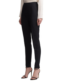 Pantalon Bobbie en laine mélangée - Black