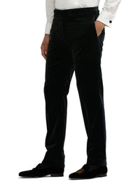 Pantalon Gregory en velours - Black
