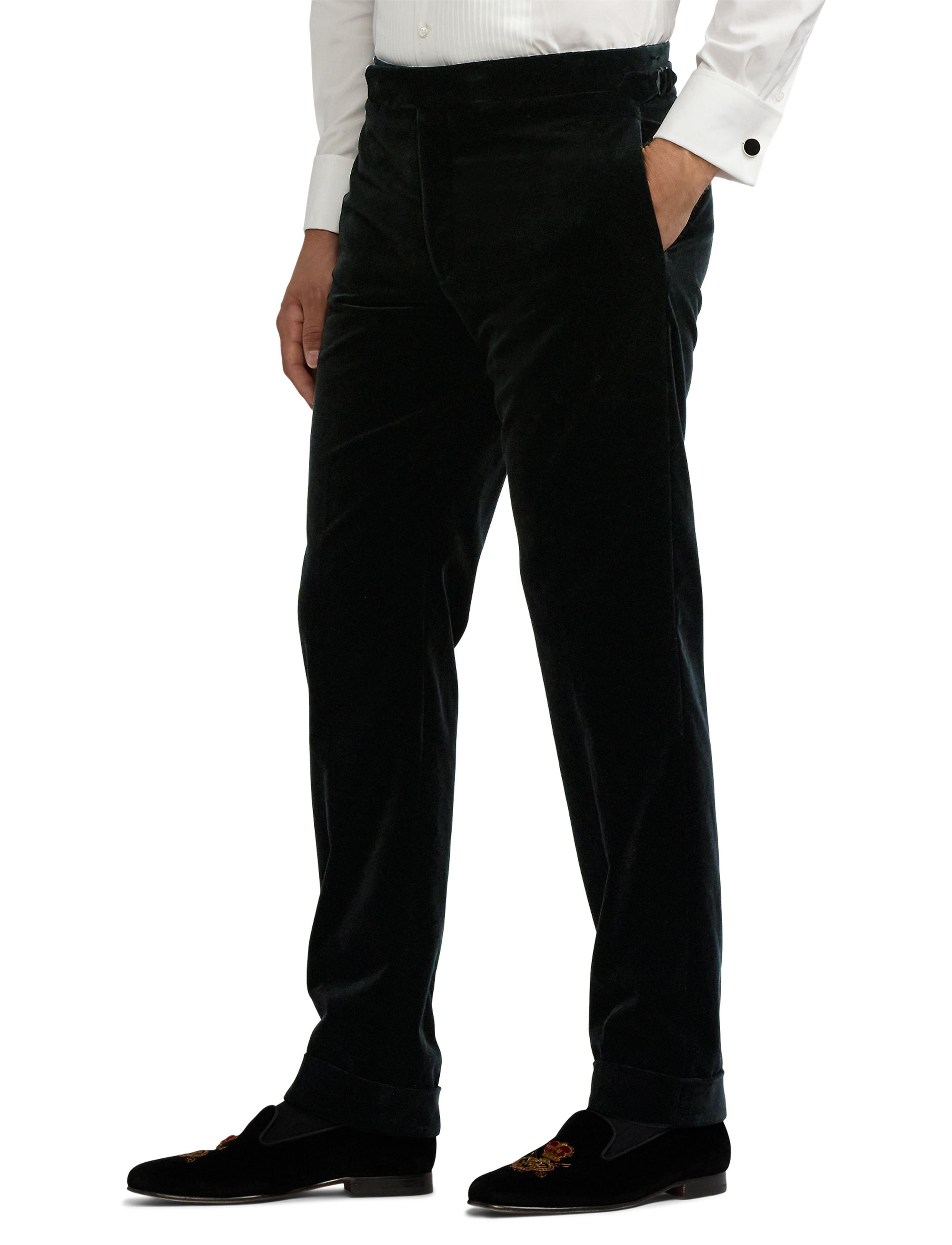 Pantalon Gregory en velours - Black