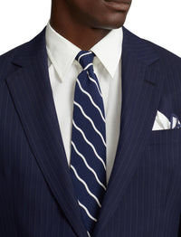 Costume Kent en laine - Bright Navy & Grey