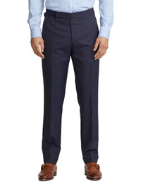Costume Kent fait main en laine - Navy & Grey