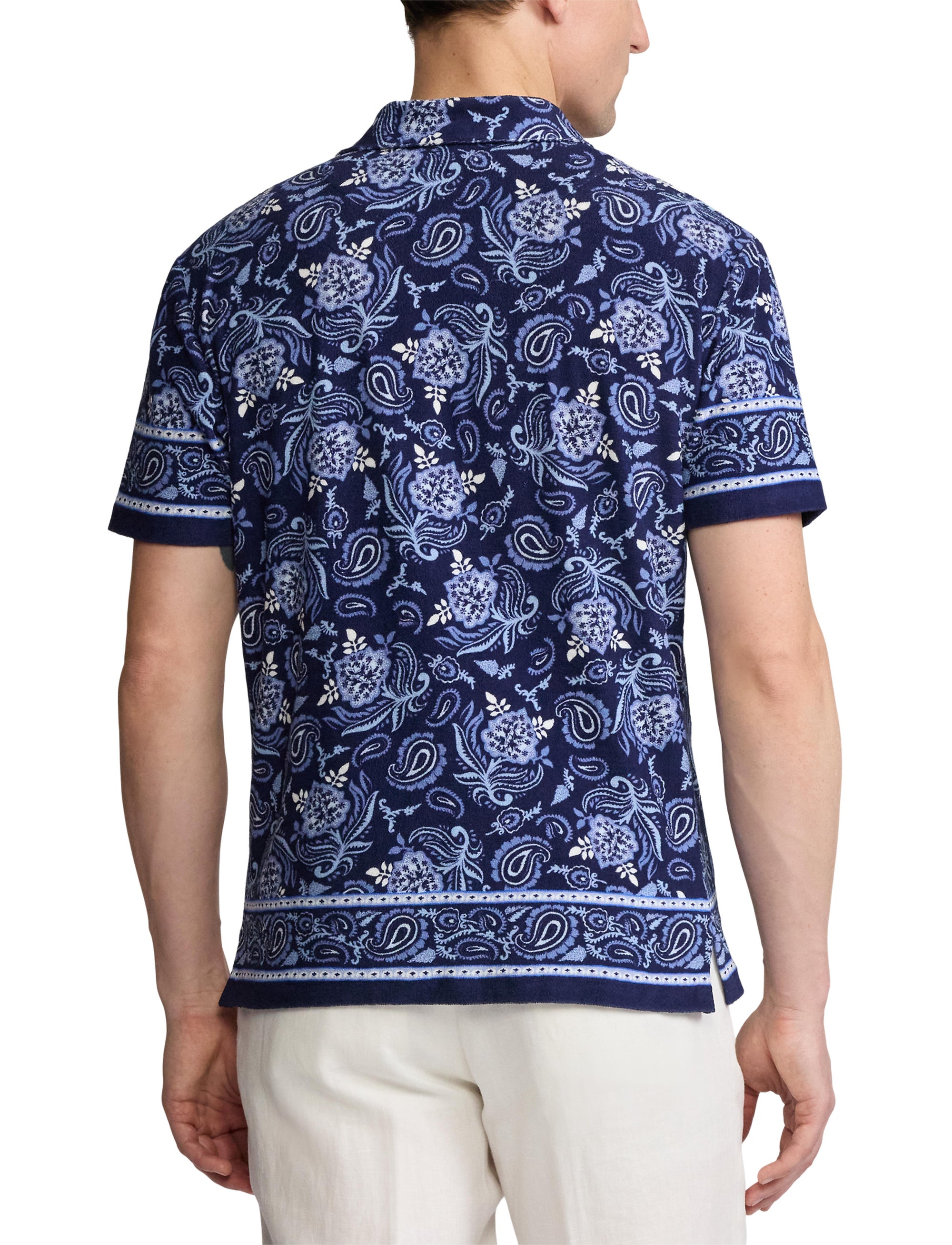 Polo Riviera à motif - Maiori Choppa Border Print
