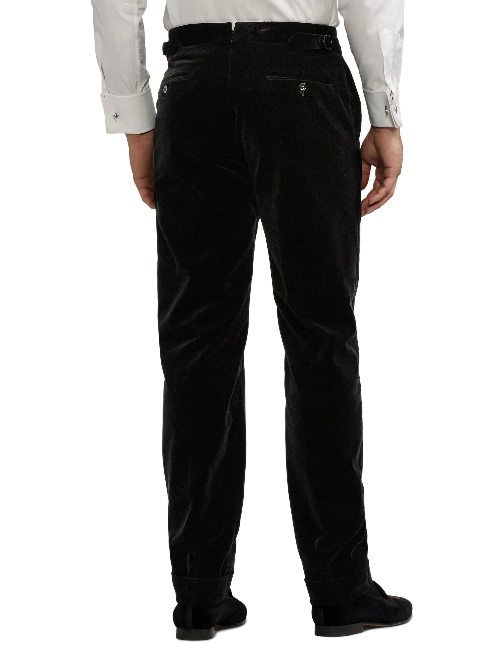 Pantalon Gregory en velours - Black