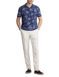 Polo Riviera à motif - Maiori Choppa Border Print