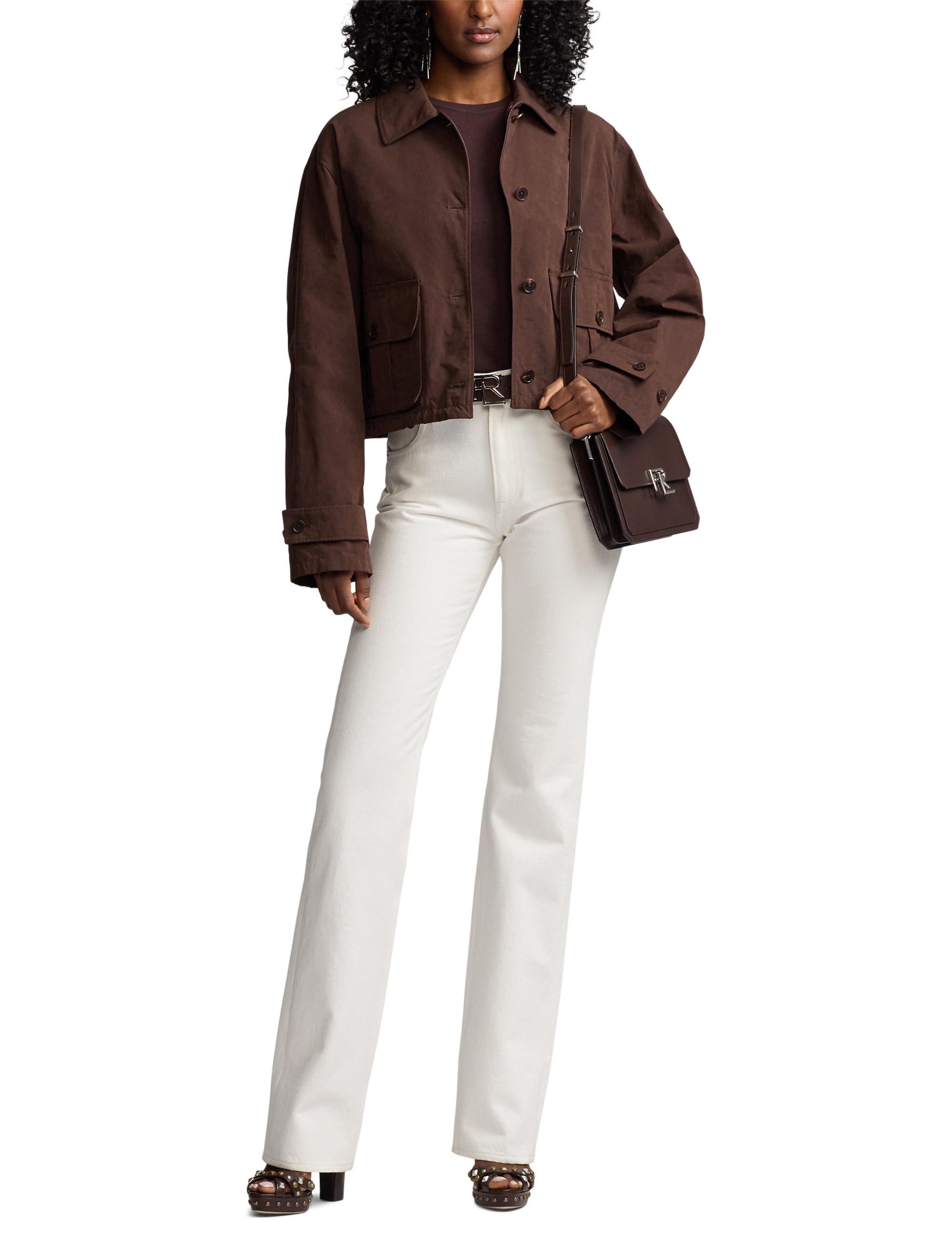 Kaida casual bootcut jeans - Chic White