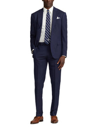 Costume Kent en laine - Bright Navy & Grey