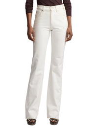 Kaida casual bootcut jeans - Chic White