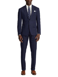 Costume Kent en laine - Bright Navy & Grey