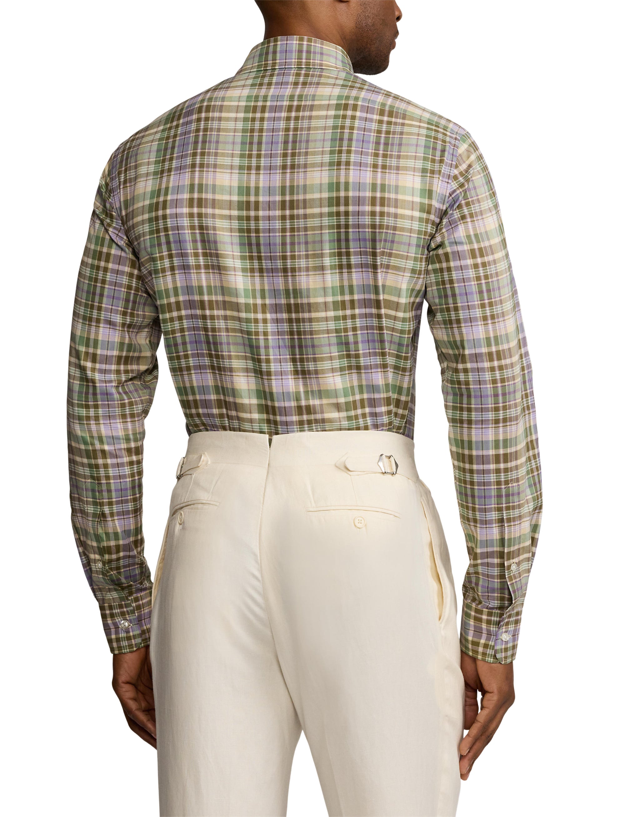 Chemise en sergé écossais - Multicolore