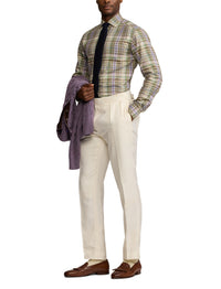 Chemise en sergé écossais - Multicolore