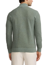 Pull demi-zippé œil-de-perdrix en cachemire - Lovett & Multicolore