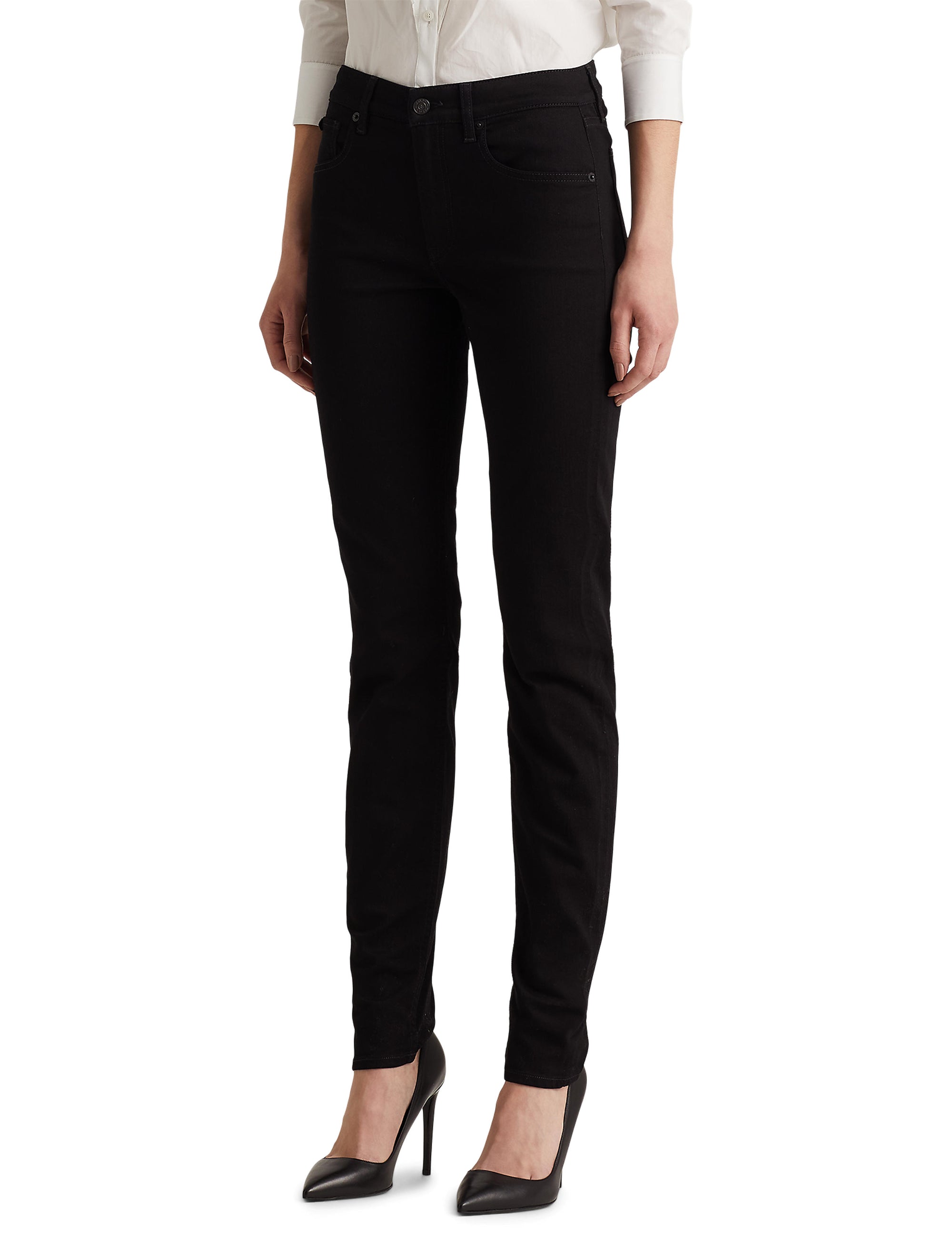 Pantalon skinny ajusté - Noir