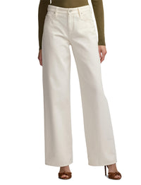 Mercer Relaxed Fit Wide Leg Jeans - Glacial White