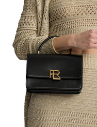Sac porté main RL 888 en cuir - Black