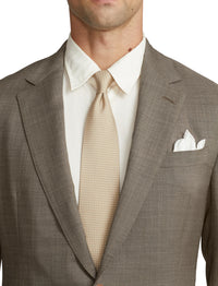 Costume peau de requin Kent en laine - Mocha