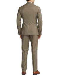 Costume peau de requin Kent en laine - Mocha