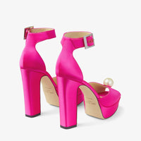 Socorie 120 sandals - Fuchsia & White