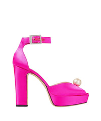 Socorie 120 sandals - Fuchsia & White