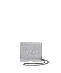 Étui Airpods Dwen en cuir - Silver