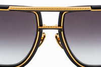 Lunettes de soleil mixtes Soldier - Black & Gold