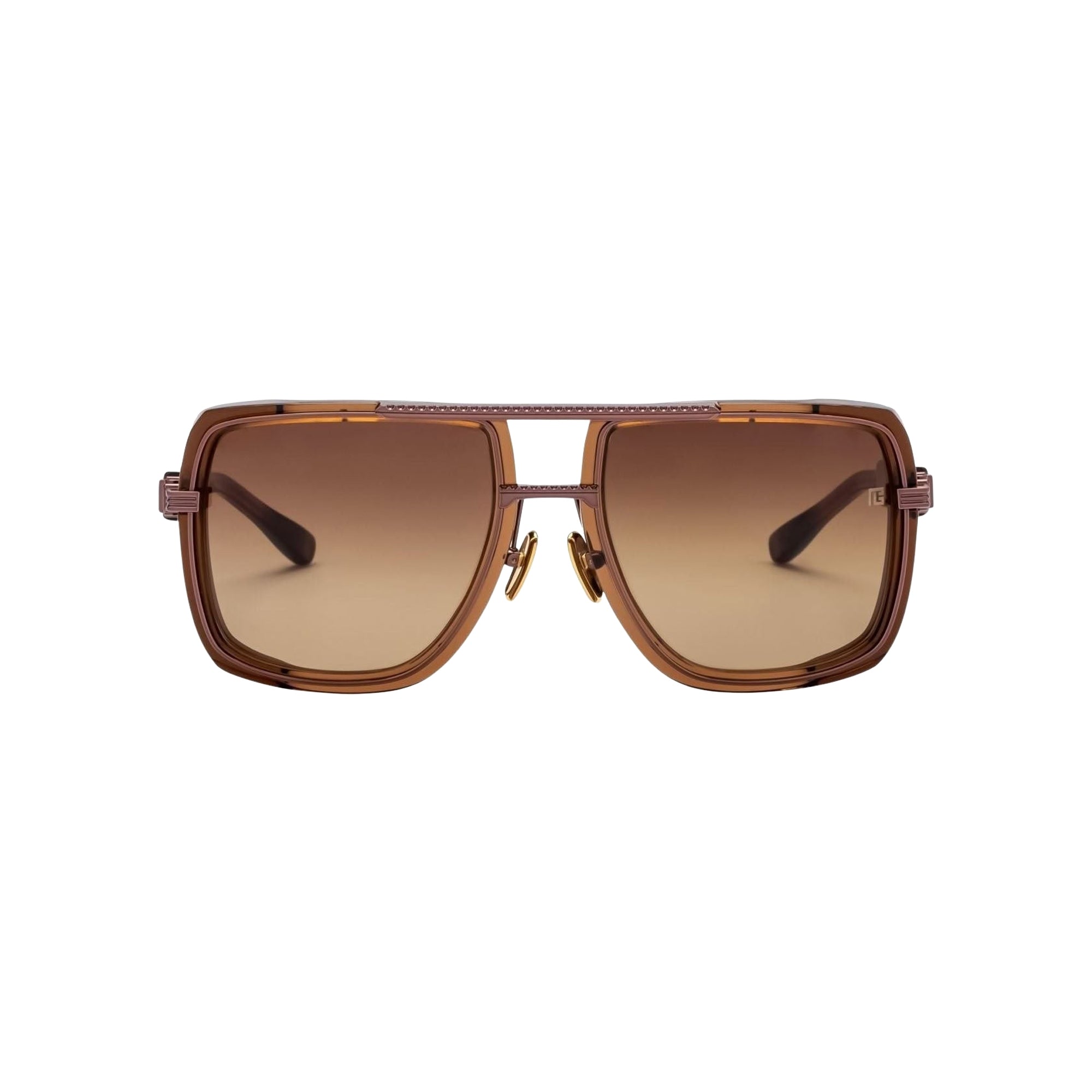 Lunettes de soleil mixtes Soldier - Brown