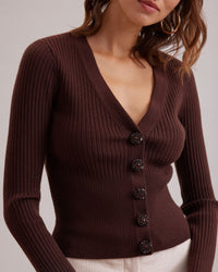 Cardigan court Solfege - Chocolate