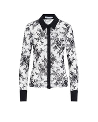 Chemise Solly en dentelle - Black & White