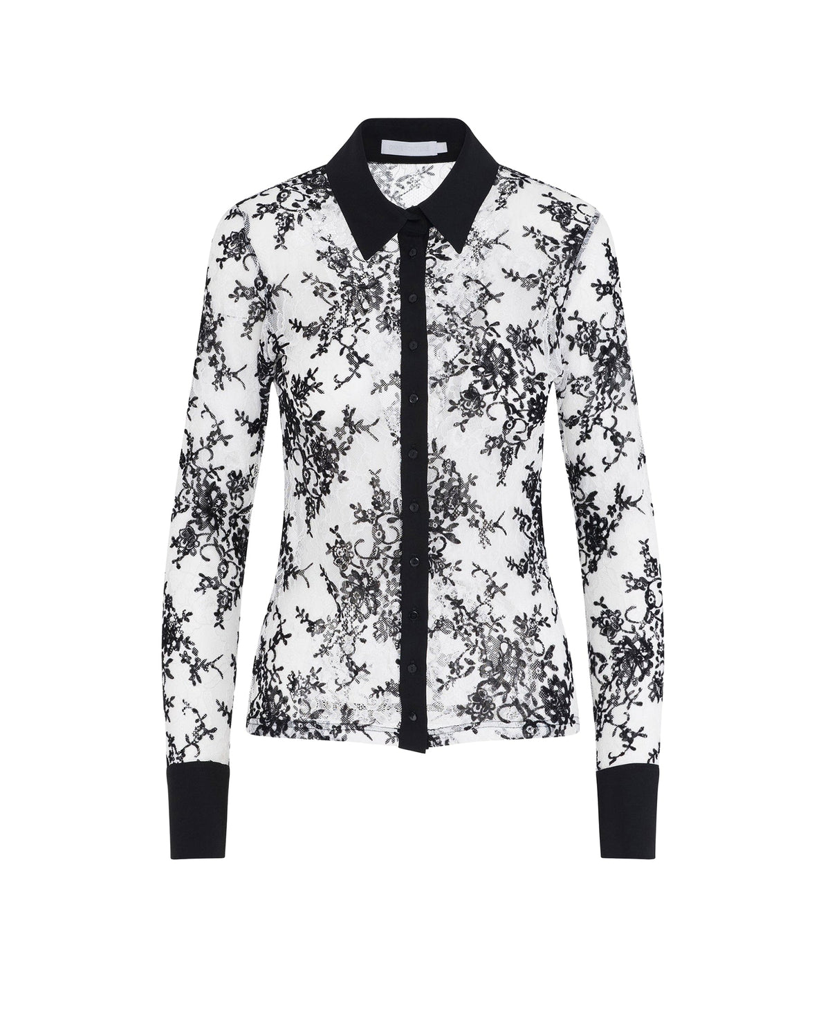 Chemise Solly en dentelle - Black & White