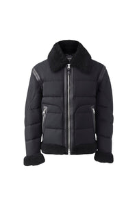 Veste Solomon en duvet - Black