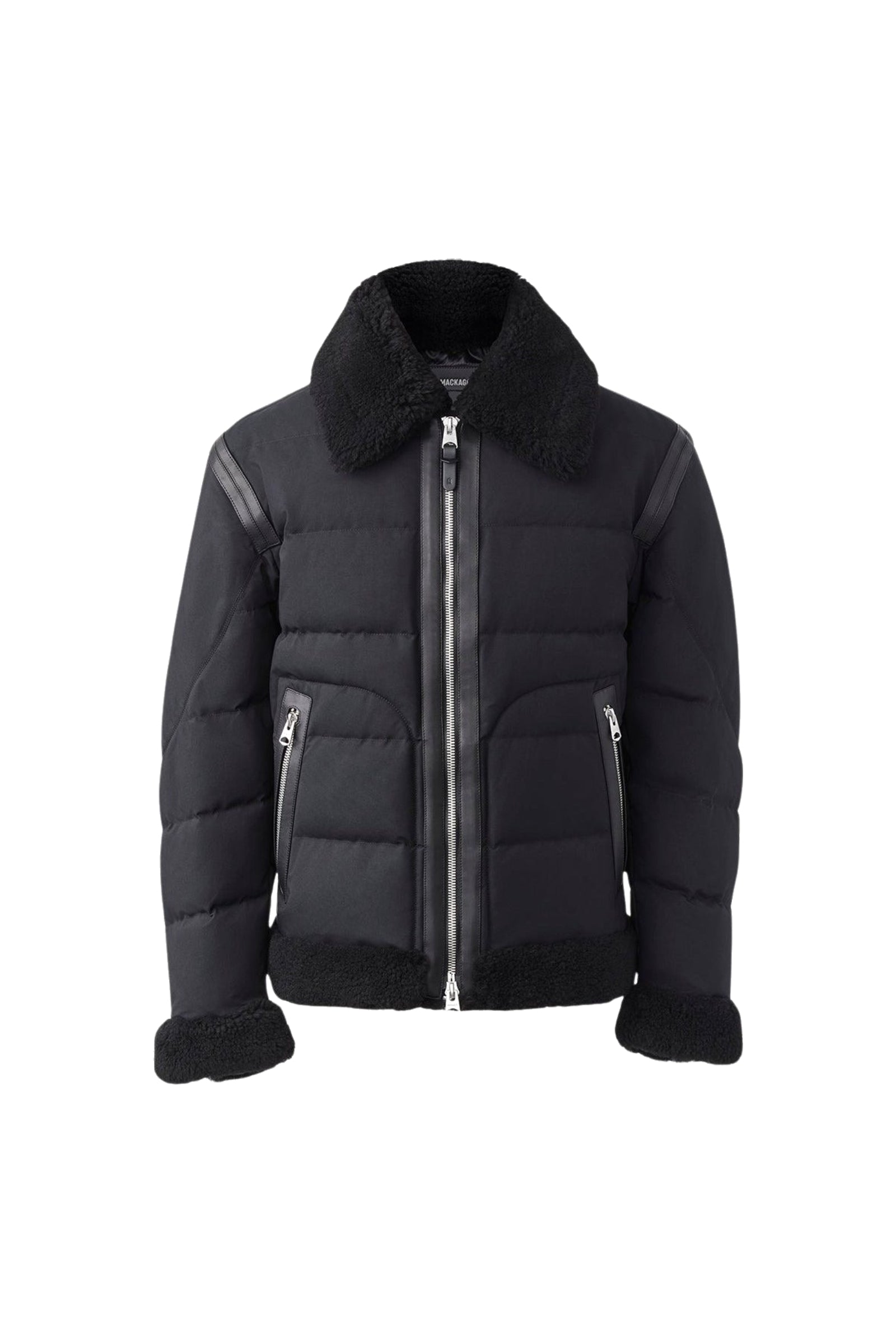 Veste Solomon en duvet - Black