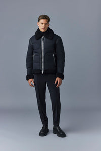 Veste Solomon en duvet - Black