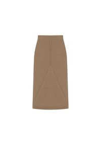 Jupe midi Soothe - Truffle