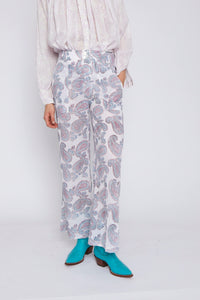 ZNOSTOCK_WHITE PANTS SOUKY - White