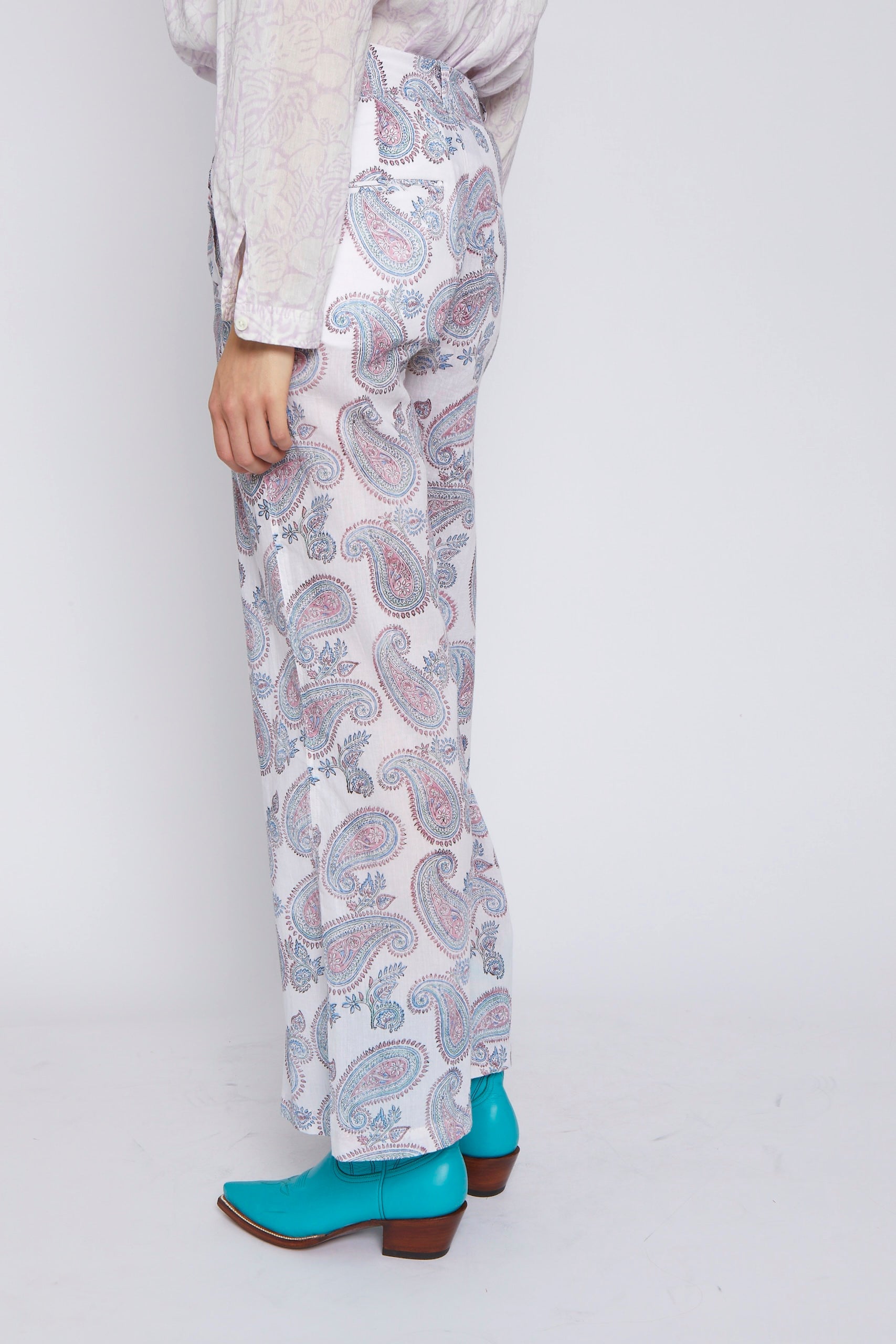 ZNOSTOCK_WHITE PANTS SOUKY - White