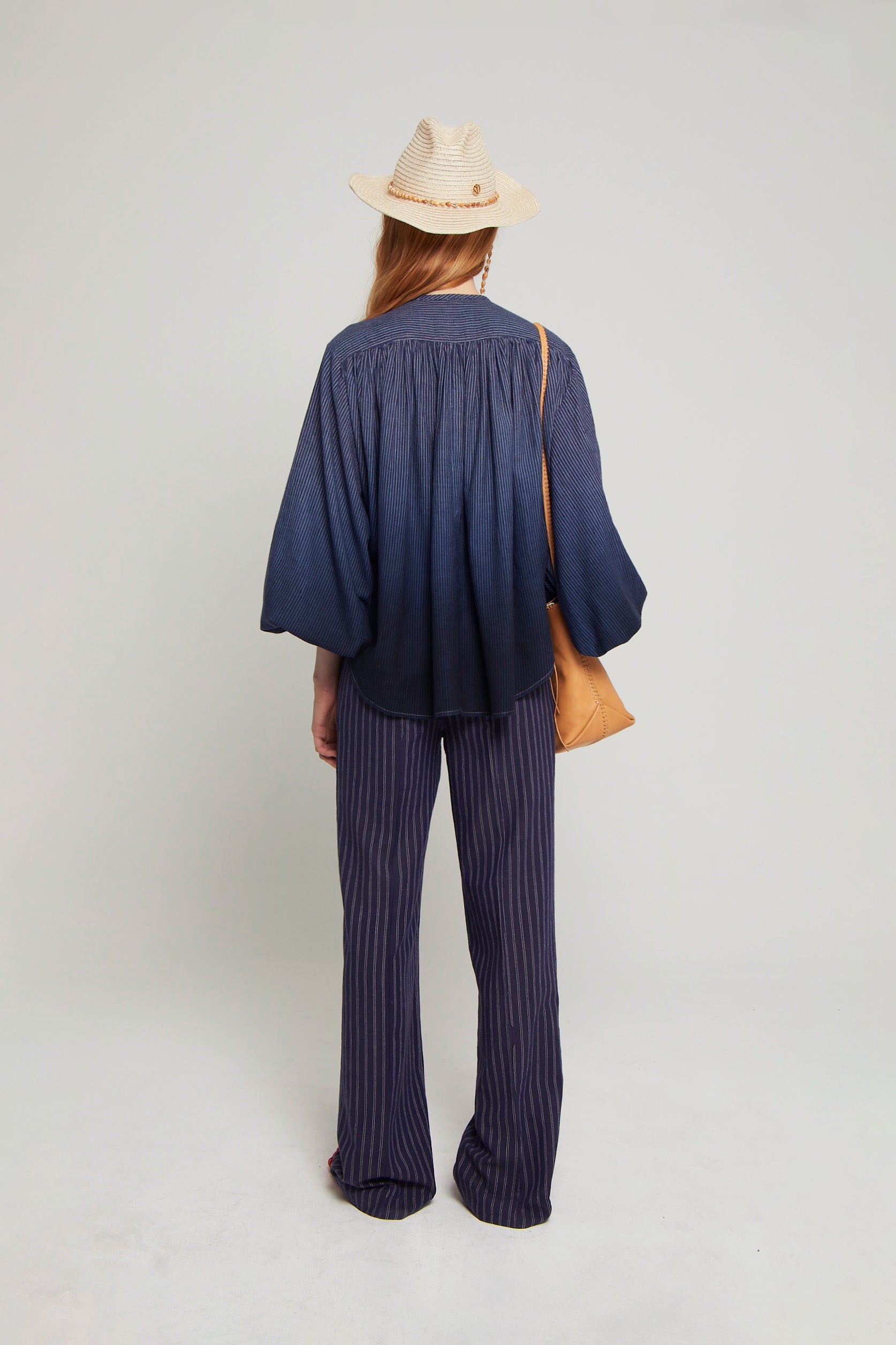 Pantalon Souky coupe droite - Navy