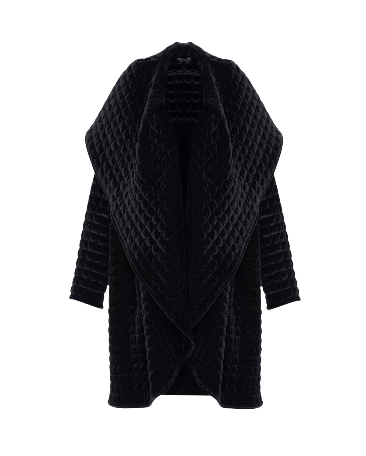 Manteau matelassé Soyeux  - Black